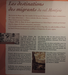 12. Nello stesso museo, si trova difficoltà a spiegare l'orientamento all'area germanica dei traffici savoiardi seicenteschi.